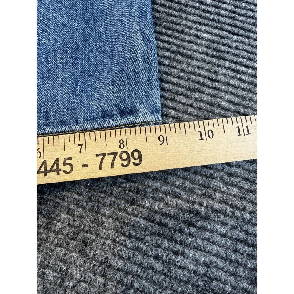 Levi's 501 Jeans Mens 40x30 Classic Blue Original Straight Button‎ Fly Denim